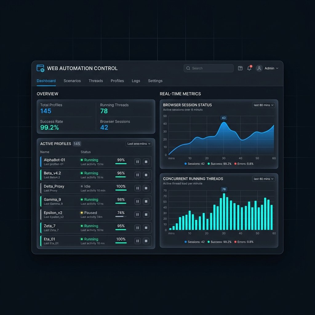 RevBot Pro Dashboard Preview